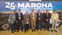 Vereadores participam da 25ª Marcha de Gestores e Legisladores